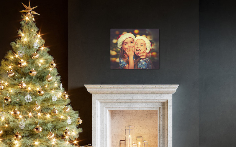 Keep your Christmas memories alive with metal prints